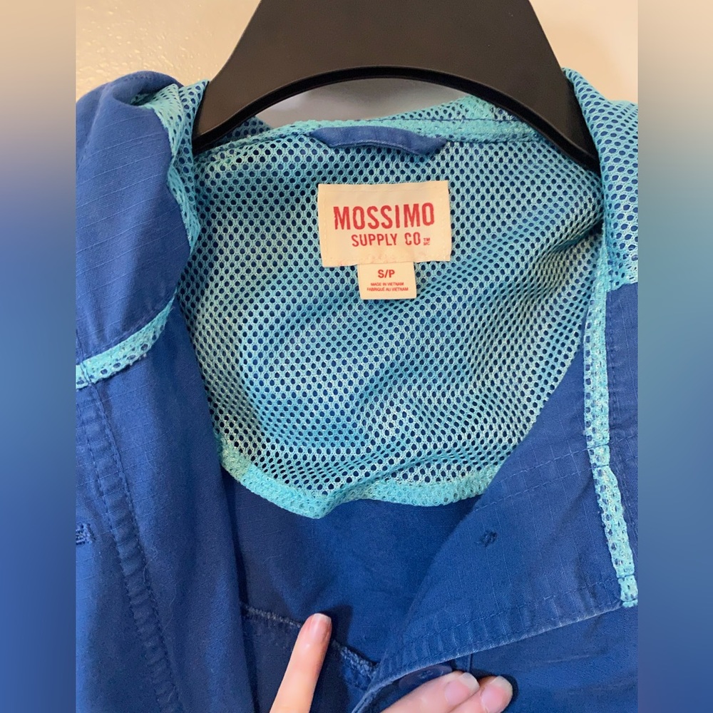 Blue Mossimo Utility Jacket - Picture 2 of 4